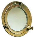 Bullaugenform-Spiegel Ø 210 mm