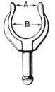 Dolle 45x38mm, Jarnfordlings Delrin