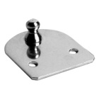 Ebene Platte Ø 10mm-Kugel