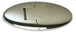 Scharnier oval verMess 80x35mm