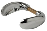 Classic Türklinke Spoon Messing, verchromt 82 mm