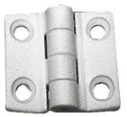Scharnier verstärktes Nylon, weiß 38x38 mm