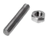 VA-Stahl Stiftschrauben-Set 6 x 60 mm