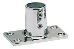 Relingstützenhalter, rechteckig AISI316 90° 25 mm