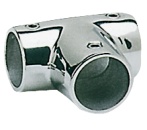 Relingstützenverbindung T-förmig 90° 25 mm