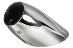 Relingstützenhalter, stumpf-oval 45° 65 x 48 mm