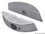 Paar Zinkanoden f. Faltpropeller