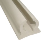 PVC-Leiste, flexibel weiß f. Verdecke 4 m