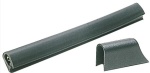 PVC-Profilleiste, schwarz 44x18 mm