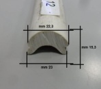 PVC-Keder, schwarz E4448510