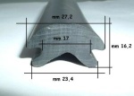 Keder PVC schwarz abweichend vom Bild für E4448610