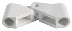 Nylon-Gelenk 90° f. Rohre Ø 20 mm