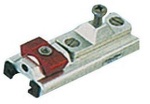 Gabelhalterung z. Wandmontage  f. Schiene 25x4 mm