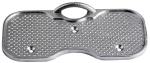 Heckschutzplatte aus Aluminium 200 x 94 mm (bis 10 PS)