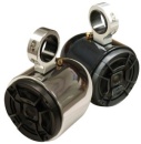 Stereo-Lautsprecher fWake-Tower Aluminium eloxiert, verchromt