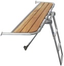 Heck-Badeplattformen für Segelboote / Motorsegler 840x380mm
