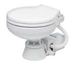 WC, elektrisch Kunststoff-Toilettenbrille, weiß