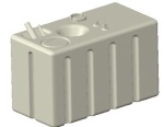 Modularer Kraftstofftank aus vernetztem Polyethylen 248 l
