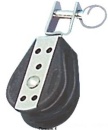 Viadana Einfachblock mit Wirbel 6mm