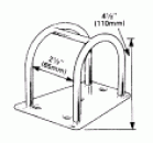 Original englischer Spinnakerbaumhalter