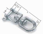 Wirbelschäkel Auge-Schäkel 94mm