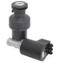 Modell XT40 EH 2-Gang Winde Trommel aus schwarz eloxierten Aluminuim