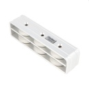 UMLENKBL.DREIF.DOPPELT ALU-ROLLE SILBER.