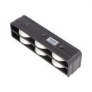 UMLENKBL.DREIF.DOPPELT ALU-ROLLE SCHWARZ