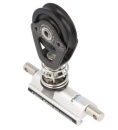 Genuaschlitten für ehemalige "DDR"-Schiene max. 20x5mm, stufenlos