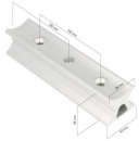 Schiene mit 2 Laufflächen 1850g/m