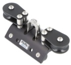 Traveller- Schlitten, mit 4 Rollen und Umlenkung, Kunstoffrollen 190g