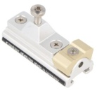 Klapp-Verdeckschlitten mit Seitenplatte für Schiene 20x3mm