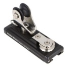 G2 Genuaschlitten 25 x 4mm Schwarz, 126mm
