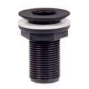 Trudesign Borddurchlass versenkt schwarz 3/4''