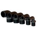 Trudesign Schlauchanschlussstutzen 90° mit Außengewinde 1 1/4'' / 38mm