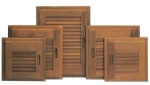 Roca Lamellentür Teak  280x280mm rechts