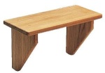 Roca Treppenstufe Teak 315x140x180mm