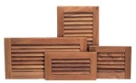 Roca Lamellenlüfter Teak 205x160mm
