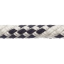 Robline Sirius 300 Fall- und Schottauwerk Polyester weiß/blau 1 Meter Ø 8mm