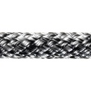 Robline Sirius 500 1 Meter Ø 6mm silber/schwarz