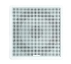 Fusion 10 FM-S10SW Subwoofer Quadratisch, Weiß