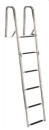 Steg-Badeleiter mit Handgriff, L=1955mm, B=363mm, D=361