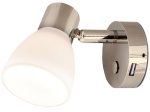 Leseleuchte Leia LR3 USB Pastell-Gold