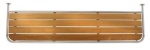 Heckplattform für Motorboot Teak, B=1900mm, H=500mm