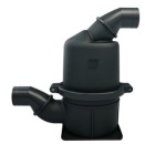 Vetus - Wassersammler Typ HPW schwarz,  ØD102mm