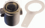Nickel-beschichtetes Bronze Kühlwasserfilter mit NIRO 5750 l/h bei 1 bar