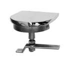 NIRO Einlaßgriff mit Drehverschluß mit Abdeckkappe