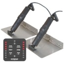 Elektrisches Trimmklappensystem Standard 09"x09" für Boote 14´- 18 ´