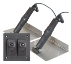 Allpa Elektrisches Trimmklappensystem, 9"X24", 12v (Boot 26'-40'/8-12m)