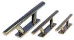 NIRO Klamp, Bolzenmontage, 120x35x50mm, Stock 205mm (L